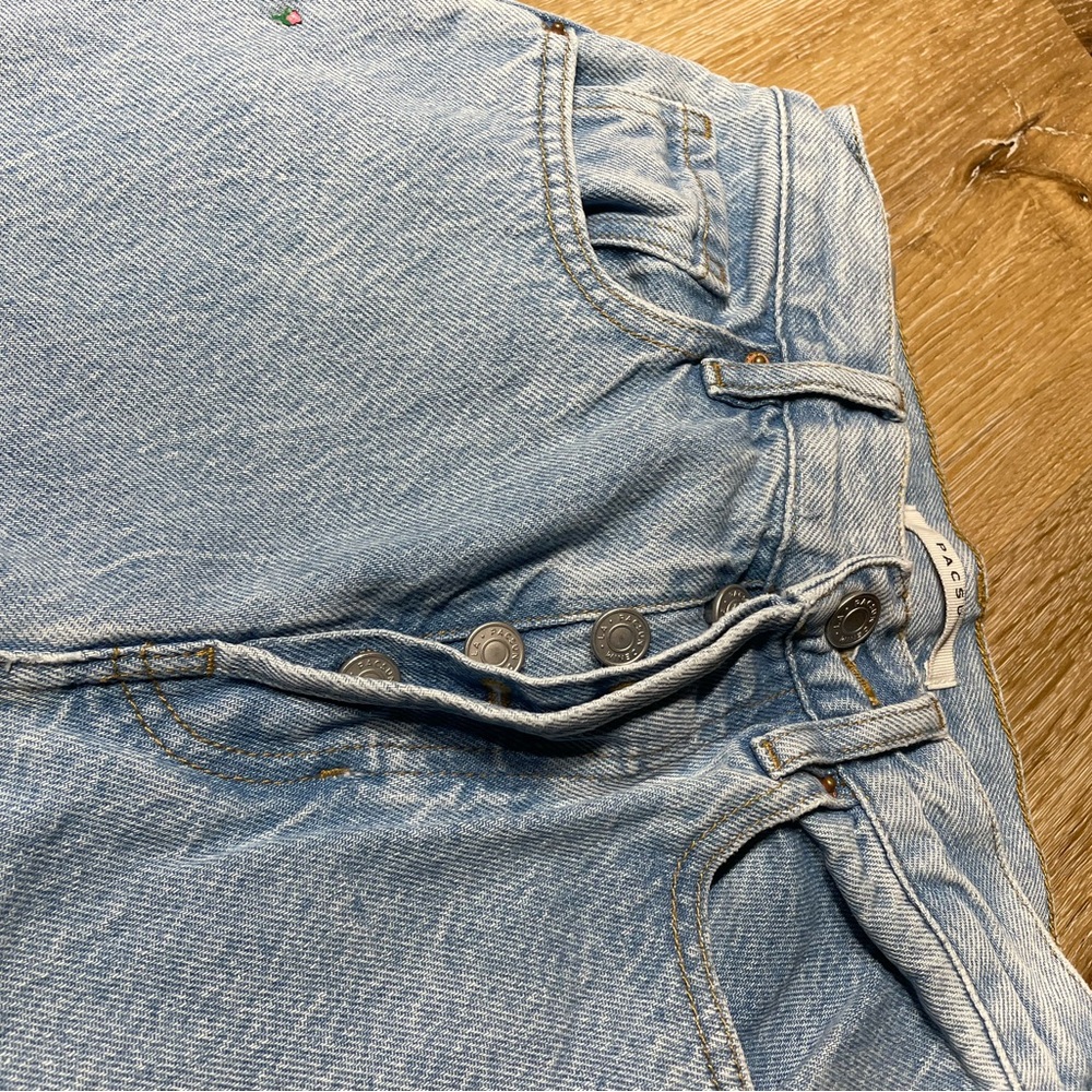 PacSun Light Blue Boyfriend Jeans - Picture 8 of 9